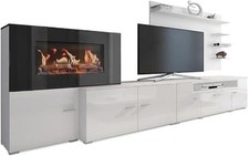 Mobili per Soggiorno con Camino Elettrico 170 x 290 x 45 cm Sistema di