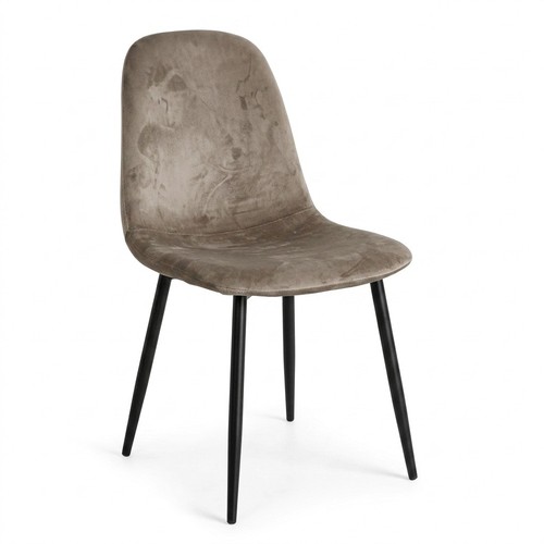 Sedia design velluto moderno - sedia,