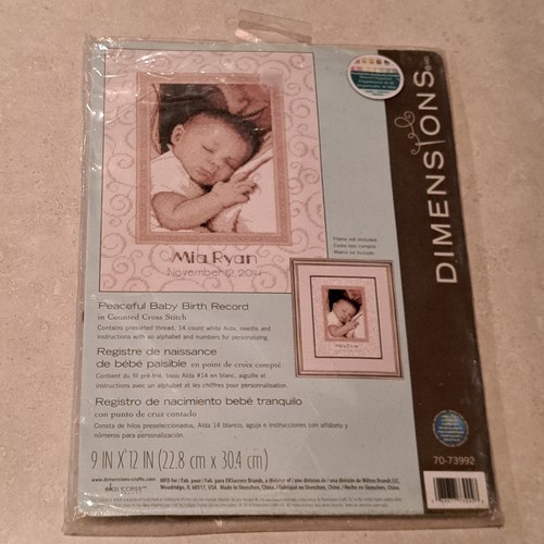 Kit punto croce record - , nascita