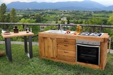 Cucina INDUSTRIAL in legno