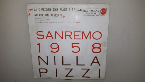 Nilla pizzi sanremo 1958 la - -,