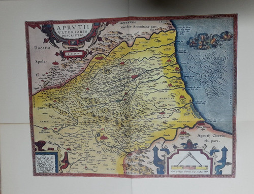 Antiche mappe italiane stampa - mappe,