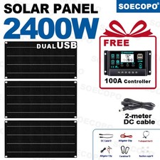 Pannelli Solari 2400W - 3 x