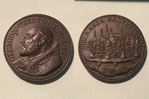 Medaglia papale per anno - medaglia,