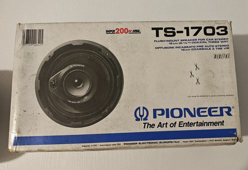 Coppia pioneer 1703 - coppia, ts-1703