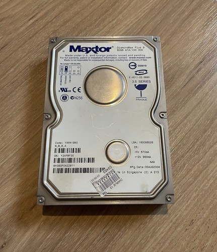 Disque dur maxtor - 80, go
