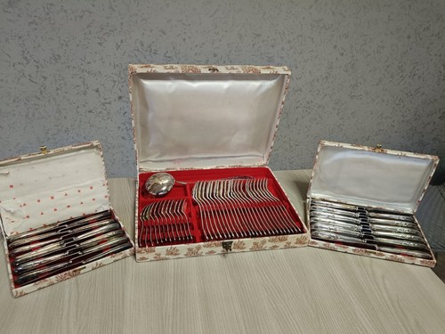 Set posate servizio argento - set,