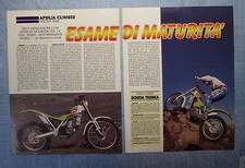 MOTOSPRINT991-PROVA / TEST-1991- APRILIA CLIMBER - PROVA TRIAL - 2 fogli 