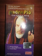 Vhs Padre Pio : Fra Cielo e Terra - Prima e Seconda Puntata cover cartone Occasi