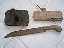 STRUMEMTI VECCHI ATTREZZI FALEGNAME SEGA PESTELLO PIALLETTOLOTTO STOCK 3 PEZZI