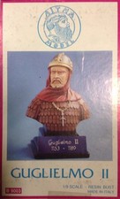 Modellino Busto Re Di Sicilia Aitna Model Guglielmo II Scala 1/9 Made In Italy