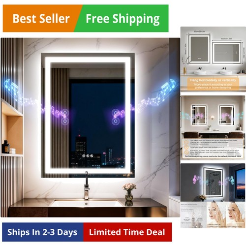 Specchio bagno x32 led con - bagno,