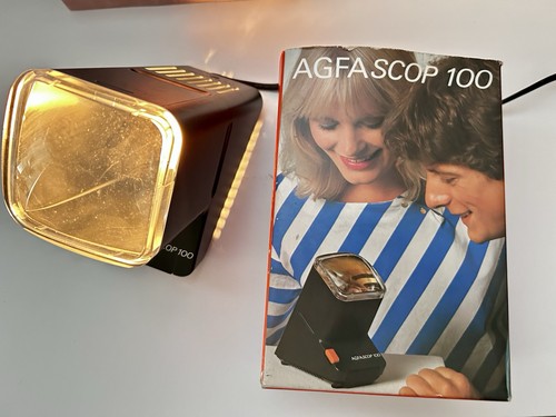 Visore diapositive agfascope - visore,
