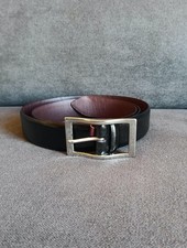 Cintura da uomo in pelle Nera