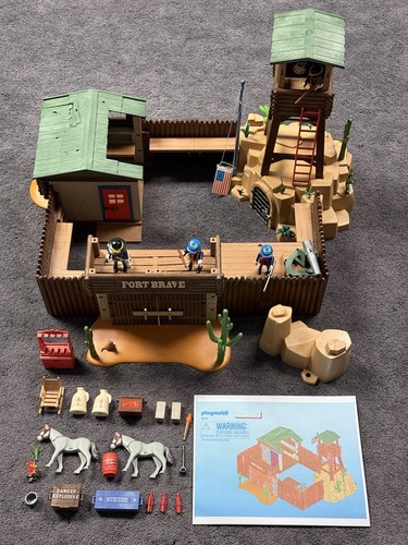 Playmobil fort brave - fort, set