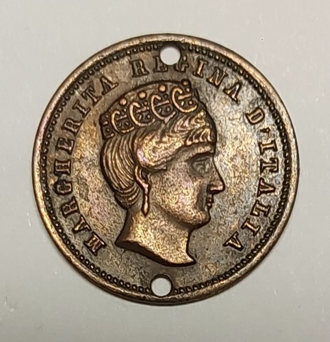 Medaglia ricordo margherita - medaglia,