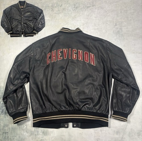 Giacca pelle chevignon xxl - giacca, di