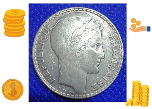 Franchi argento francesi - 10,