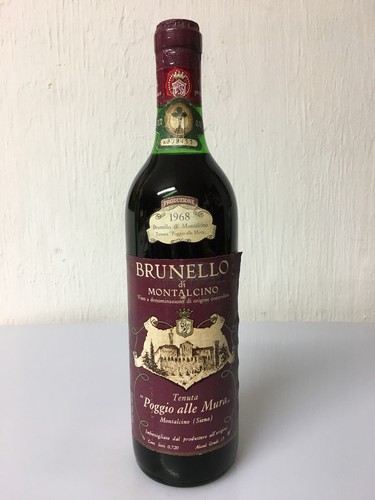 Brunello montalcino 1968 - brunello, di