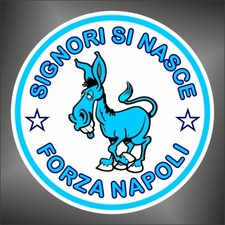 Adesivo napoli ciuccio ultras