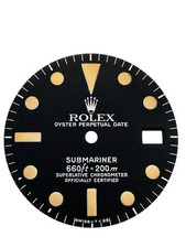 ROLEX SUBMARINER 1680 MAXI DIAL MATTE BLACK ORIGINAL QUADRANTE !!!TOP PATINA !!!