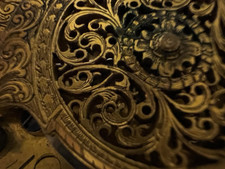 movimento Antico orologio 1700-1800 cesellato  Inglese 