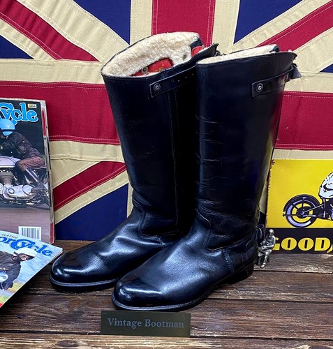 Stivali moto vintage ashman - stivali,