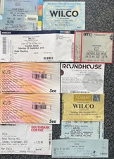 Wilco  ticket collection X 11