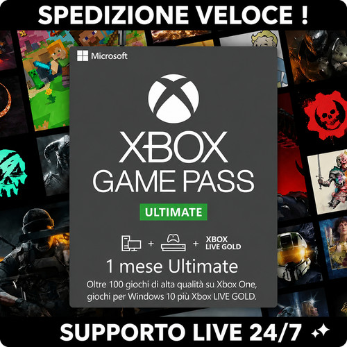 Xbox game pass ultimate - xbox, 1