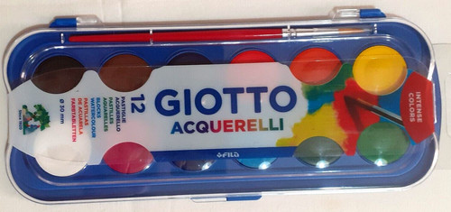 Acquerelli giotto confezione - acquerelli,