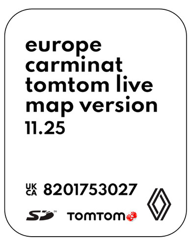 Renault carminat live v11 - carminat, v11.25