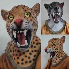 Maschera tigre leopardo - maschera,