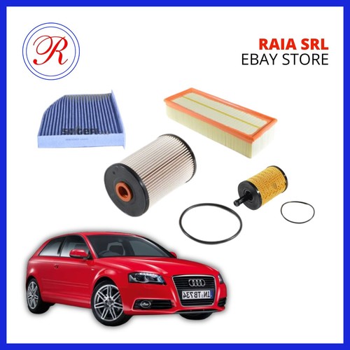 Kit filtri tagliando audi - 4,