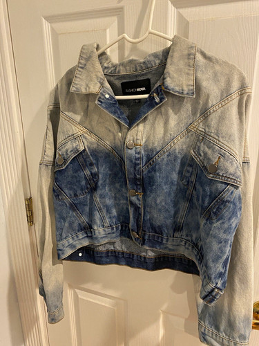 Giacca denim donna fashion - giacca,
