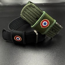 Tudor Pelagos FXD Fascia Cinghie Nylon Tessuto Nero Verde M2542G M25717 M25827