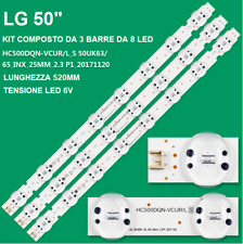 BARRE LED PER TV LG  50"
