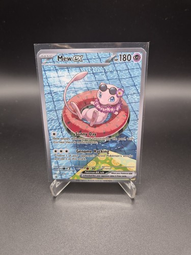 Mew card custom fan art - card,
