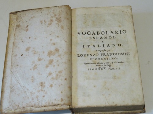 Vocabolario spagnolo - vocabolario,