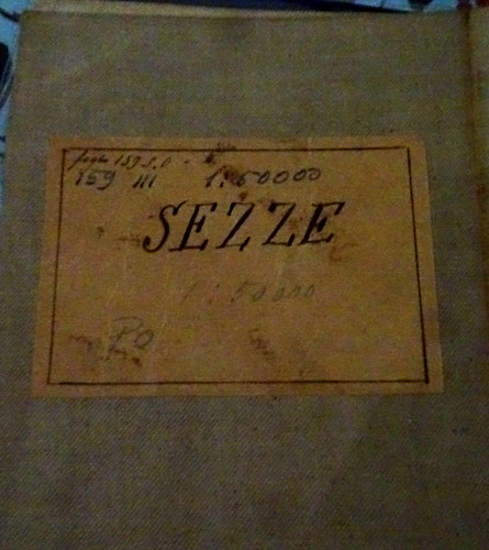 Cartina sezze telata - sezze,