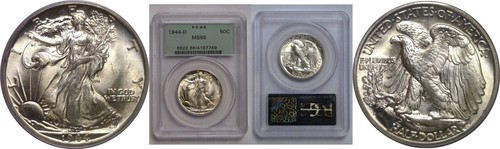 1944 mezzo dollaro - 1944-d,