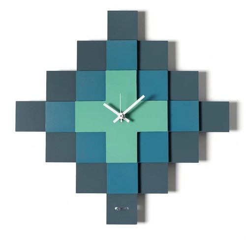 Orologio parete mosaico - orologio,