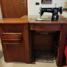 SINGER macchina da cucire cucito a pedale 191 M antica  Anni 60 - 70