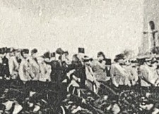 Cartolina Mussolini Consegna Bandiera Corpo PS Villa Glori Roma 18/10/1930 11384