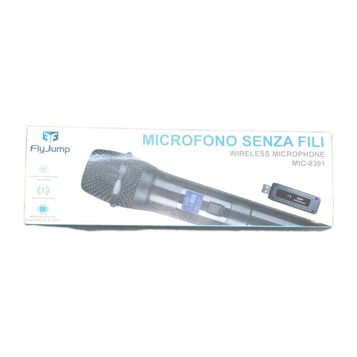 Microfono wireless karaoke con - microfono,