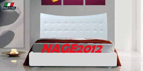 Letto contenitore luna moderno - letto,