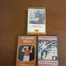 CLAUDIO VILLA lotto di 3