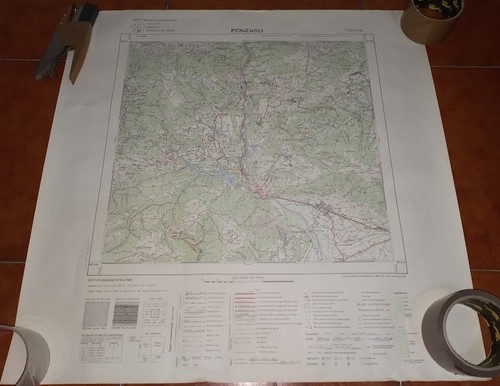 Mappa istituto geografico - mappa,