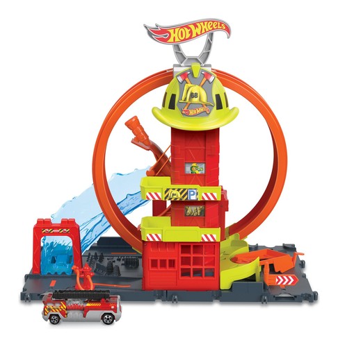 Mattel playset pista super - playset,