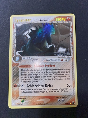 Pokemon tyranitar 113 - tyranitar, ex