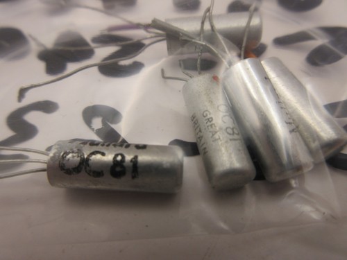 Oc81 mullard transistor legati - transistor,